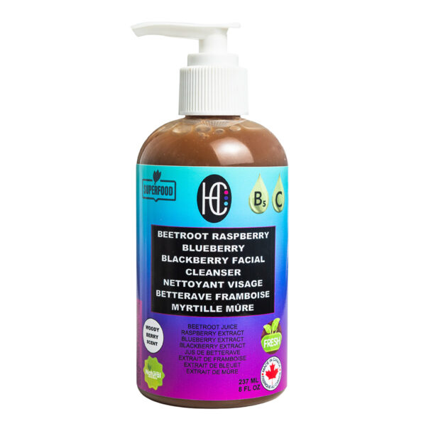 Beetroot Raspberry Blueberry Blackberry Facial Cleanser (237mL)