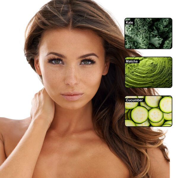 Kale Matcha Cucumber Facial Cleanser (118mL) - Image 3
