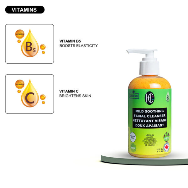 Mild Soothing Facial Cleanser (237mL) - Image 7