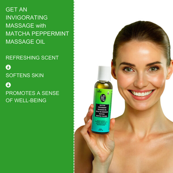 Matcha Peppermint Massage Oil - Image 4