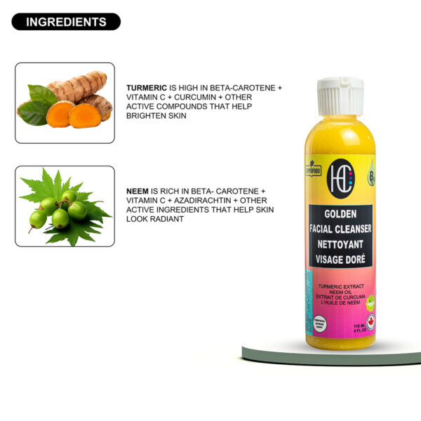 New Golden Facial Cleanser (118mL) - Image 6