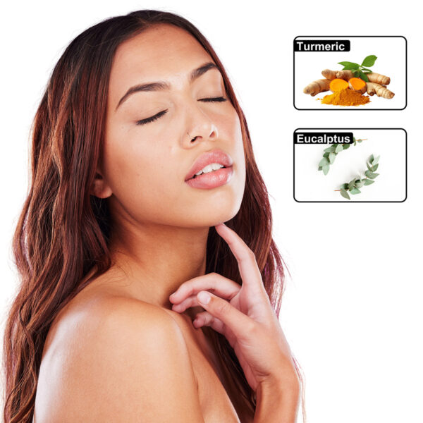 Turmeric Eucalyptus Massage Oil (60mL) - Image 3