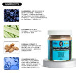 Blueberry Chebula Vitamin C+ Face Cream – Daily Anti-Aging, Brightening & Hydrating Moisturizer | Fresh Blueberry, Cucumber & Chebula Extract + Hyaluronic Acid + Vitamins B5, C & E | 125mL - Image 6