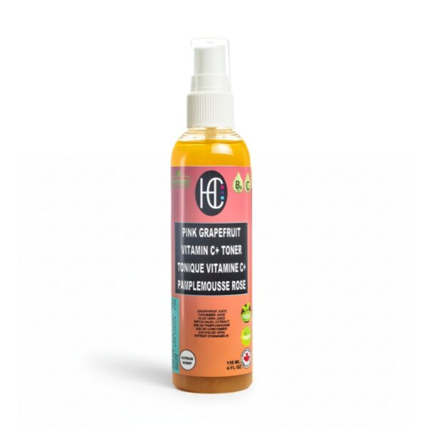Pink Grapefruit Brightening Face Toner – Refreshing, Pore-Minimizing & Hydrating | Aloe Vera, Cucumber & Willow Bark | 118mL