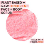 Beetroot Brightening Scrub – Daily Exfoliating Face & Body Polish | Beetroot Juice + Jojoba Microbeads + Apricot Shells + Vitamin C & E | 120mL - Image 2