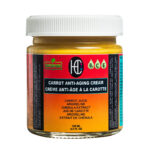 Carrot Anti-Aging Cream – Daily Brightening & Hydrating Face Moisturizer | Carrot Juice + Chebula Extract + Argireline + Hyaluronic Acid | 125mL