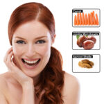 Carrot Hydro Scrub – Daily Face & Body Exfoliator | Fresh Carrot Juice + Jojoba Beads + Vitamin C & E | 120mL - Image 3