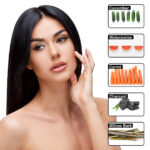 Charcoal Purifying Face Mask – Weekly Detox & Pore-Clearing Treatment | Charcoal + Willow Bark + Fresh Cucumber, Watermelon & Carrot Juice + Vitamin E | 125mL - Image 3
