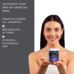 Charcoal Purifying Face Mask – Weekly Detox & Pore-Clearing Treatment | Charcoal + Willow Bark + Fresh Cucumber, Watermelon & Carrot Juice + Vitamin E | 125mL - Image 4
