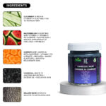 Charcoal Purifying Face Mask – Weekly Detox & Pore-Clearing Treatment | Charcoal + Willow Bark + Fresh Cucumber, Watermelon & Carrot Juice + Vitamin E | 125mL - Image 6