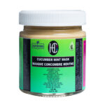 Mint Cucumber Face Mask – Weekly Soothing & Refreshing Treatment | Fresh Cucumber, Watermelon & Carrot Juice + Matcha, Turmeric & Peppermint | Hydrating with Vitamin E | 125mL