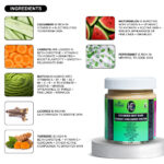 Mint Cucumber Face Mask – Weekly Soothing & Refreshing Treatment | Fresh Cucumber, Watermelon & Carrot Juice + Matcha, Turmeric & Peppermint | Hydrating with Vitamin E | 125mL - Image 6