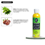 Mild Soothing Facial Cleanser – Daily Hydrating Face Wash with Neem Oil & Jojoba Microbeads | Vitamin B5 & Avocado Oil | 118mL / 4 fl oz - Image 6